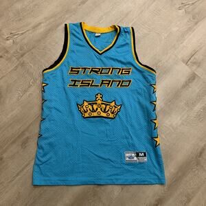 JerseyRack Basketball Jersey Strong Island # 5 The Problem Custom Rec League M